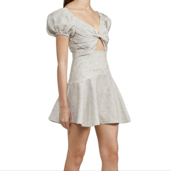 Significant Other Australian Brand Linen Rockpool Mini Dress Size 6 - Picture 1 of 7